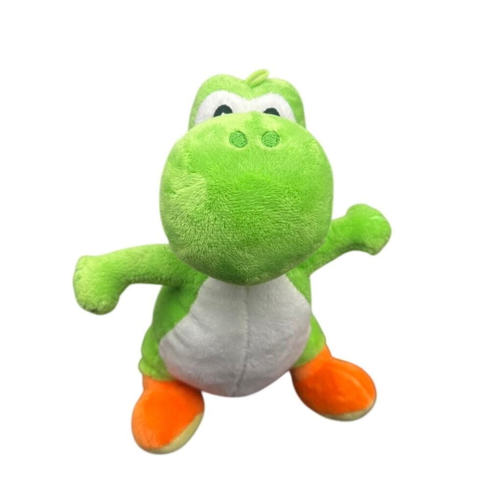 Super Mario World Plush Green Yoshi Soft Stuffed Plush Toy Animal Doll 10"